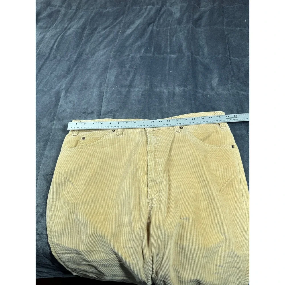 Vintage Levis‎ 517 Corduroy Pants Mens 38x30 Tan Beige Bootcut Made in USA